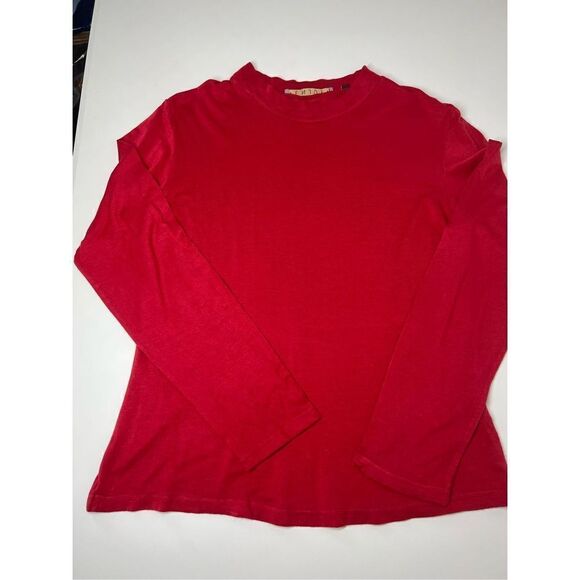 Enjoy Red Long Sleeve T-shirt Size M/ 42 EU - Picture 6 of 10